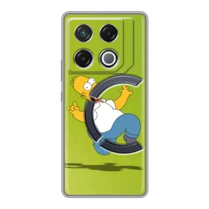 Чjхол з Сімпсонами для Infinix GT 20 Pro (VPrint) (Гомер Сімпсон)