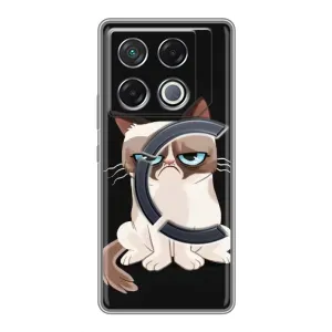 Чохол з принтом для Infinix GT 20 Pro (AlphaPrint) Модні коти (Сумний кіт)