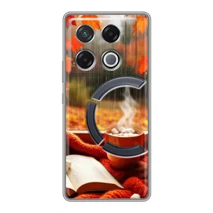 Чохол з унікальним дизайном 'Осінь з кавою' для Infinix GT 20 Pro (Кава і дощ)