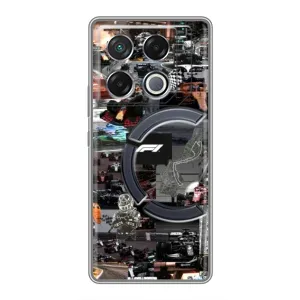 Чохол Формула1 на Infinix GT 20 Pro (Гоночний колаж Ф1)