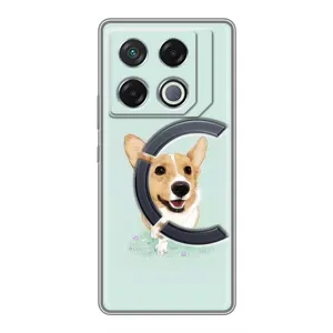 Чохли з собаками для Infinix GT 20 Pro (VPrint) (Коргі)