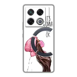 Чехол с печатью для Infinix GT 20 Pro - (Мода) (AlphaPrint) (Коронавирус)