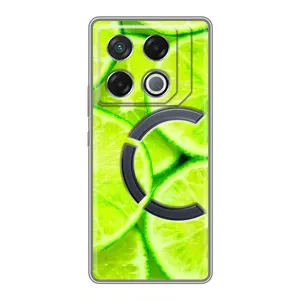 Чохли з фруктами для Infinix GT 20 Pro (VPrint) (Лайм)
