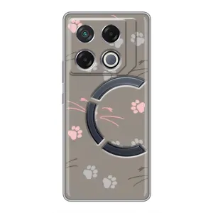 Чохол з малюнком кіт на Infinix GT 20 Pro (Лапи і вуса)