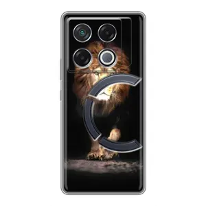 Чохол з картинкою ЛЕВ для Infinix GT 20 Pro (VPrint) (Лев)