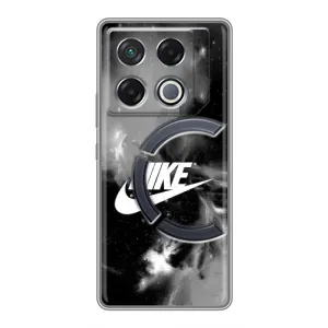 Чохол для Infinix GT 20 Pro - з принтом Найк (AlphaPrint) (Лого Найк)
