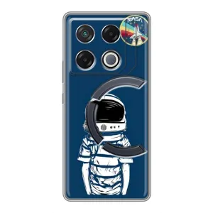 Чохол NASA для Infinix GT 20 Pro (AlphaPrint) (Хлопчик в шоломі)