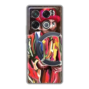 Бренднові Чохли для Infinix GT 20 Pro - (PREMIUMPrint) (Mario LV)