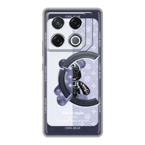 Круті Чохли Луі Віттон для Infinix GT 20 Pro (AlphaPrint) (Медведик LV)