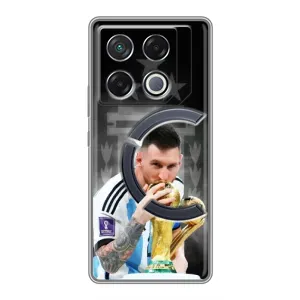 Чохли для Infinix GT 20 Pro (Leo чемпіон) (AlphaPrint) (Мессі Чемпіон)
