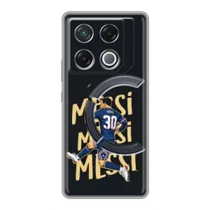 Чохли для Infinix GT 20 Pro (Leo чемпіон) (AlphaPrint) (Messi ПСЖ)