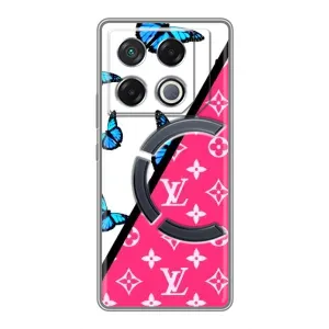 Бренднові Чохли для Infinix GT 20 Pro - (PREMIUMPrint) (Мода LV)