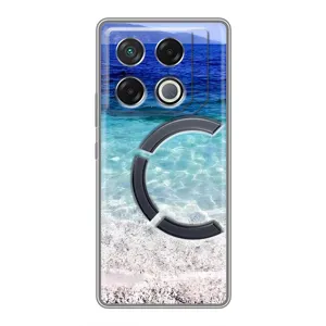 Силіконовий чохол з КАРТИНКАМИ літо для Infinix GT 20 Pro (AlphaPrint) (Море)