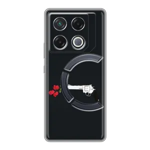 Чехлы (ART) Цветы на Infinix GT 20 Pro (VPrint) (Неочікувані квіти)