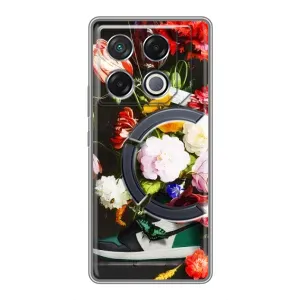 Бренднові Чохли для Infinix GT 20 Pro - (PREMIUMPrint) (Nike цветы)
