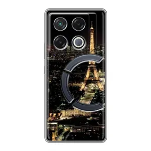 Чохол Ейфелева Вежа Infinix GT 20 Pro - (AlphaPrint) (Нічний Париж)