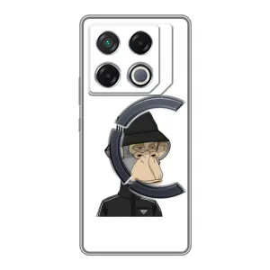 Чохли з Мавпами NFT для Infinix GT 20 Pro (AlphaPrint) (мавпа NFT Adidas)