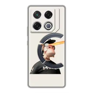 Чохли з Мавпами NFT для Infinix GT 20 Pro (AlphaPrint) (мавпа NFT в окулярах)