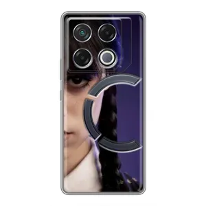 Чохол з дизайном Венздей 2 на Infinix GT 20 Pro (Загадковий погляд Венздей)