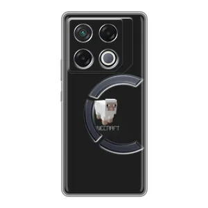 Чохол Майнкрафт на Infinix GT 20 Pro (AlphaPrint) Minecraft (Овечка Майнкрафт)