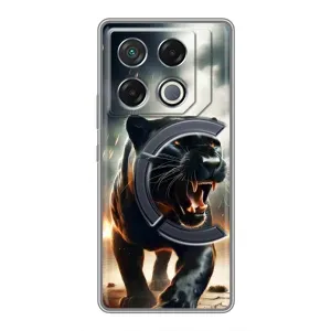Чохол з картинкою 'Хижаки' для Infinix GT 20 Pro (Чорна пантера)