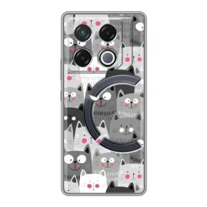 Чохли з Котиками для Infinix GT 20 Pro (VPrint) (Мальовані котики)