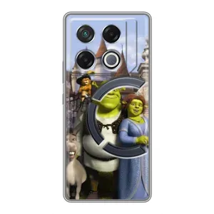 Чохол з мультфільмом Шрек на Infinix GT 20 Pro