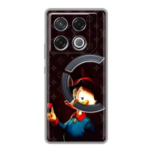 Чехли для Infinix GT 20 Pro - Скрудж МакДак Louis Vuitton (PREMIUMPrint) (Скрудж з ботліантом)