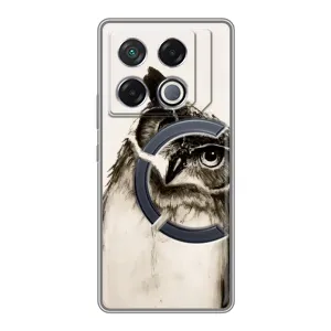 Чохол з пташками на Infinix GT 20 Pro (VPrint) (Сова)