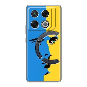 Украинские Чехлы для Infinix GT 20 Pro с картинкой УПА (AlphaPrint) (Степан Бандера)