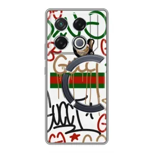 Бренднові Чохли для Infinix GT 20 Pro - (PREMIUMPrint) (Стиль GUUCI)