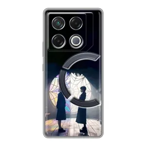 Чохли Венсдей на Infinix GT 20 Pro Уенсдей (AlphaPrint) (Венздей та Інід)