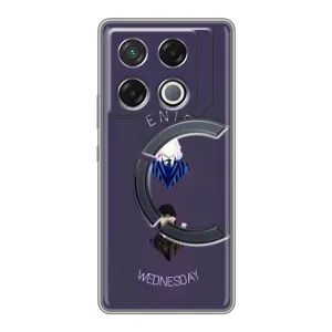 Чохли Венсдей на Infinix GT 20 Pro Уенсдей (AlphaPrint) (Венздей і подруга)