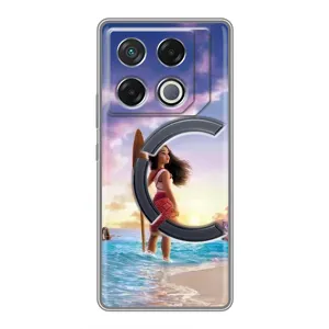 Чохол з мультфільмом Ваяна Infinix GT 20 Pro (Моана з веслом)