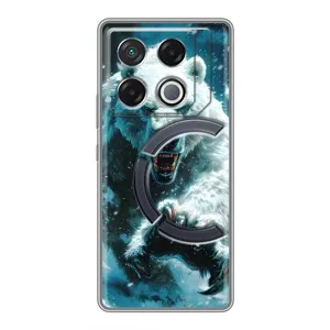 Чохол з картинкою 'Хижаки' для Infinix GT 20 Pro (Полярний ведмідь)