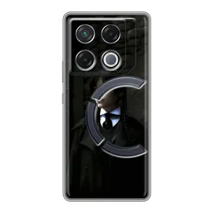 Чохол з дизайном Венздей 2 на Infinix GT 20 Pro (Темний стиль Венздей)