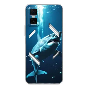 Чохол з картинкою 'Хижаки' для Infinix GT 30 Pro (Акула під водою)