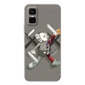 Чохли для Infinix GT 30 Pro - Bearbrick Louis Vuitton (PREMIUMPrint) (Беарбрік Джордан)