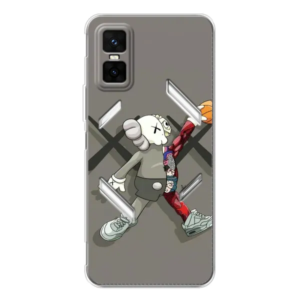 Чехол с принтом «Беарбрик Джордан» для Infinix GT 30 Pro