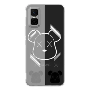 Чохли для Infinix GT 30 Pro - Bearbrick Louis Vuitton (PREMIUMPrint) (БеарБрік очі)