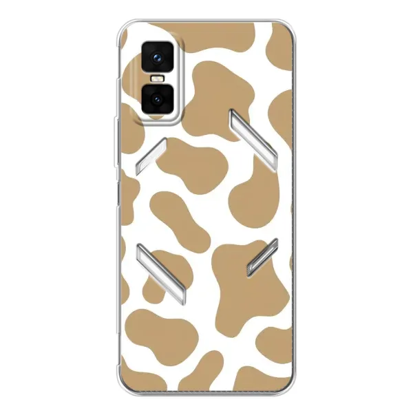 Чехол с принтом «Бежевая буренка» для Infinix GT 30 Pro