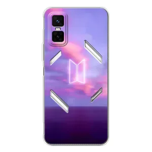 Чехлы BTS для Infinix GT 30 Pro (AlphaPrint) (BTS логотип)