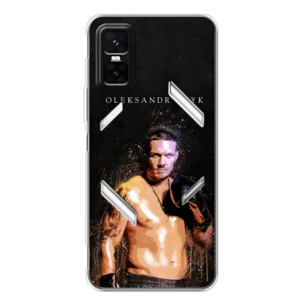 Чехол с принтом «Боксер Александр Усик» для Infinix GT 30 Pro