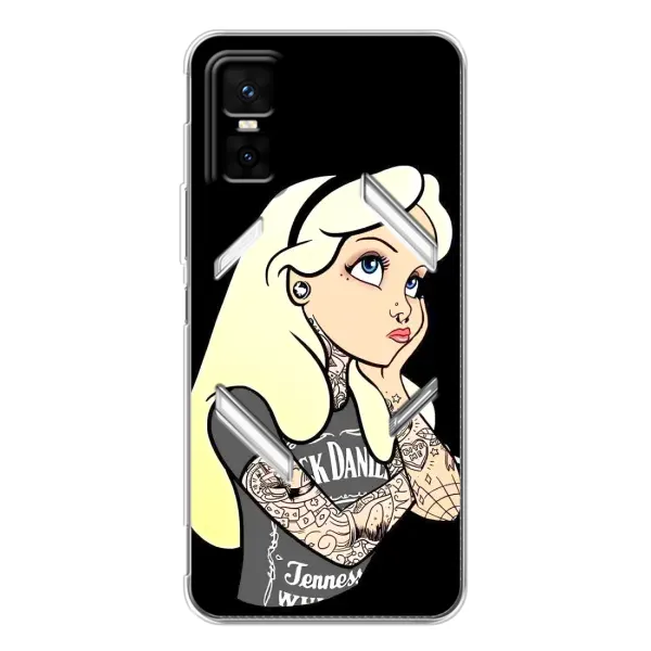 Чехол с принтом «Девочка в тату» для Infinix GT 30 Pro