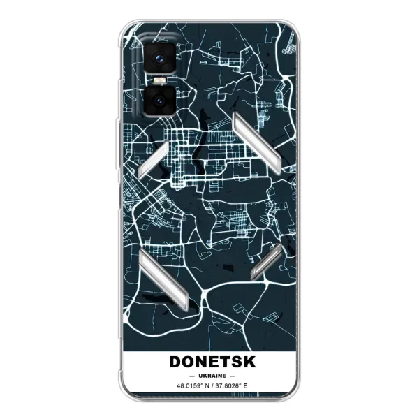 Чехол с принтом «Донецк» для Infinix GT 30 Pro