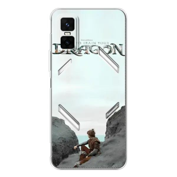 Чохол з принтом «Дракон лого» для Infinix GT 30 Pro