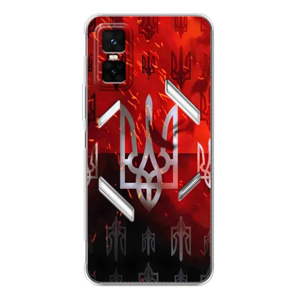 Чехол с принтом «ГЕРБ УПА» для Infinix GT 30 Pro