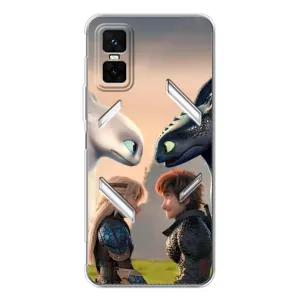 Чохол як приборкати дракона на Infinix GT 30 Pro (Гикавка і Астрід)