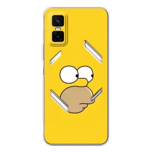 Чjхол з Сімпсонами для Infinix GT 30 Pro (VPrint) (Гомер)