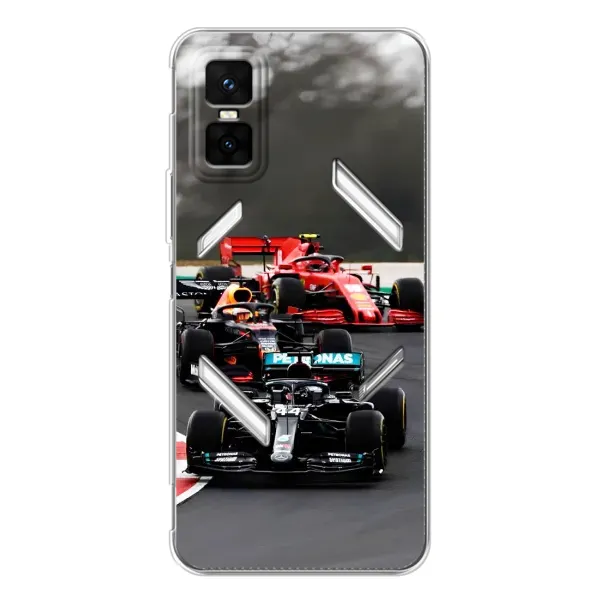 Чехол с принтом «Гонка Формула 1» для Infinix GT 30 Pro Чехол с принтом «Гонка Формула 1» для Infinix GT 30 Pro